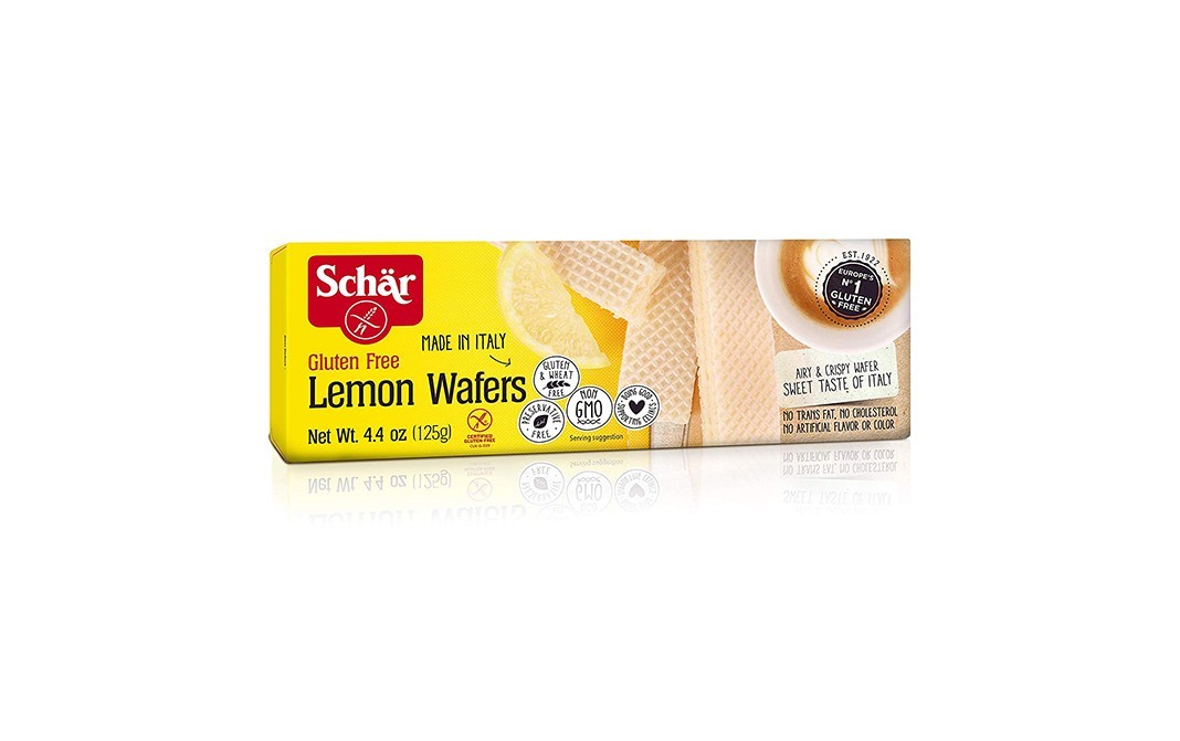 Schar Gluten Free Lemon Wafers    Pack  125 grams